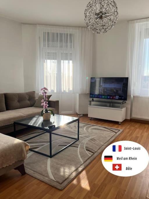 Appartement Des 3 Frontieres Saint-Louis  Dış mekan fotoğraf